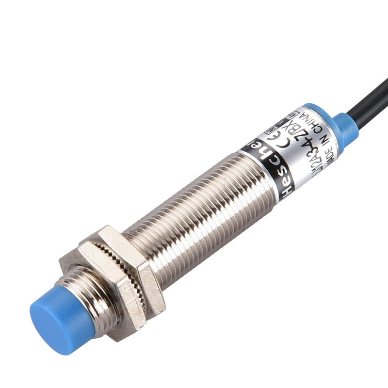 Heschen M12 Inductive Proximity Sensor Switch Non-Shield Type LJ12A3-4-Z/BX Detector 4mm 10-30VDC 200mA NPN Normally Open(NO) 3 Wire - Image 3